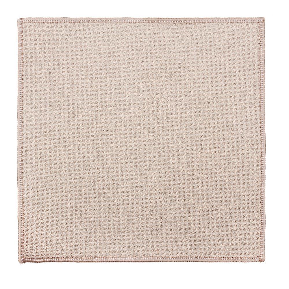 Recycled Honeycomb Dish Cloths w/ Mesh Scrub for Kitchen, 3-Pack Towels, Fossil by The Everplush Company - Image 3